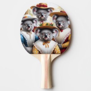 Raquette De Ping Pong Koala Little Femmes
