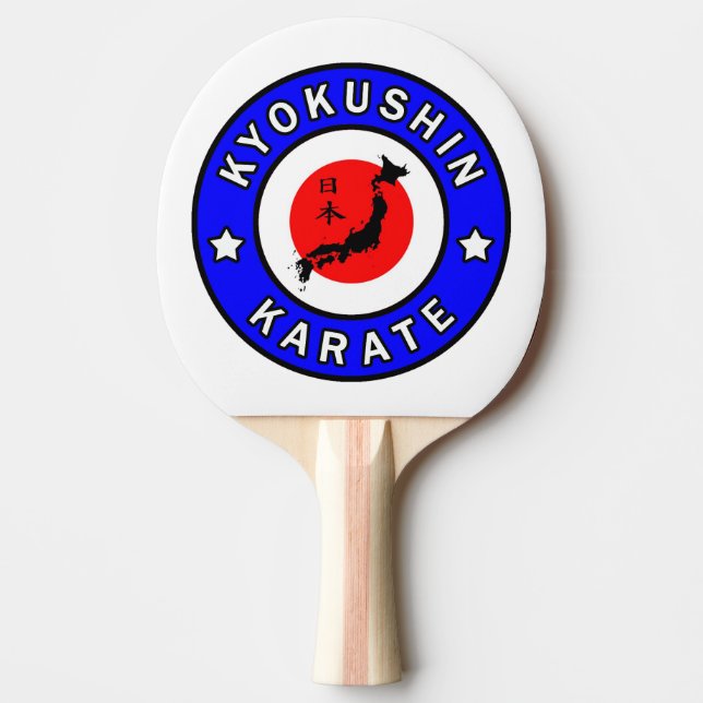 Raquette De Ping Pong Kyokushin Karate (Devant)