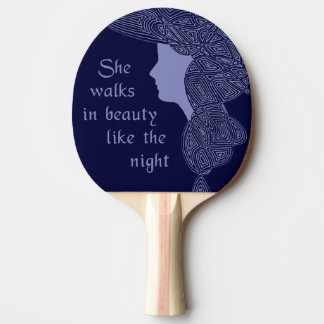 Raquette De Ping Pong La Dame de Byron