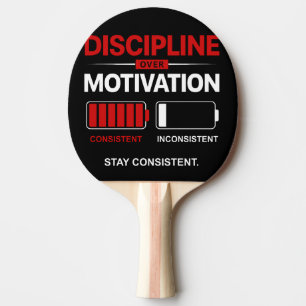 Raquette De Ping Pong La Discipline Plutôt que la Motivation – Restez Co