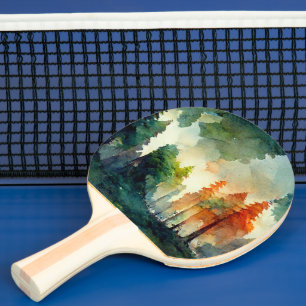 Raquette De Ping Pong La forêt (nature)