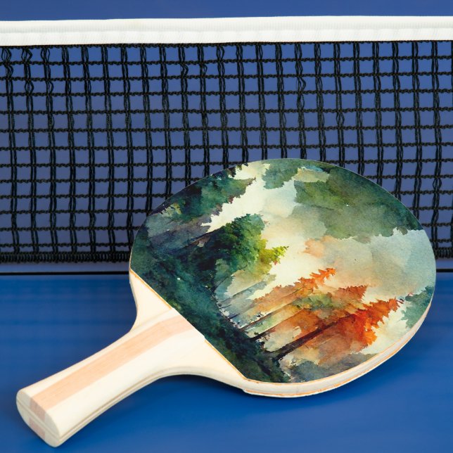 Raquette De Ping Pong La forêt (nature) (Insitu)