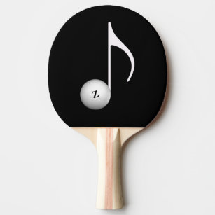 Raquette De Ping Pong la musique a inspiré le noir