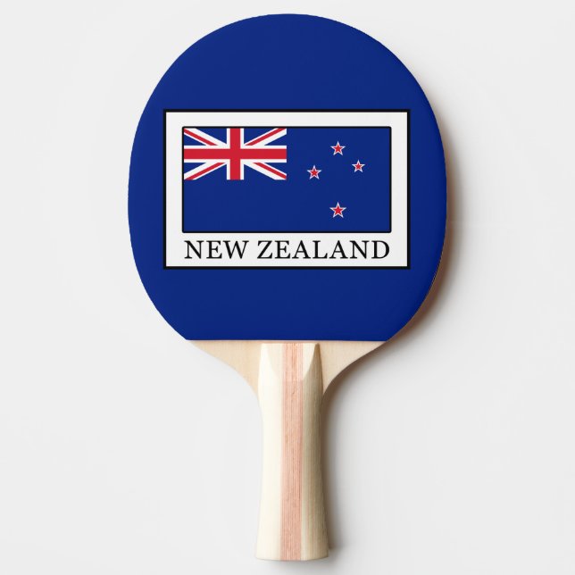 Raquette De Ping Pong La Nouvelle Zélande (Devant)