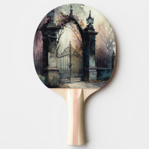 Raquette De Ping Pong La série de portes du cimetière gothique 12