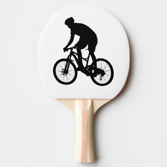 Raquette De Ping Pong La silhouette des VTT - Choisir la couleur arrière (Devant)