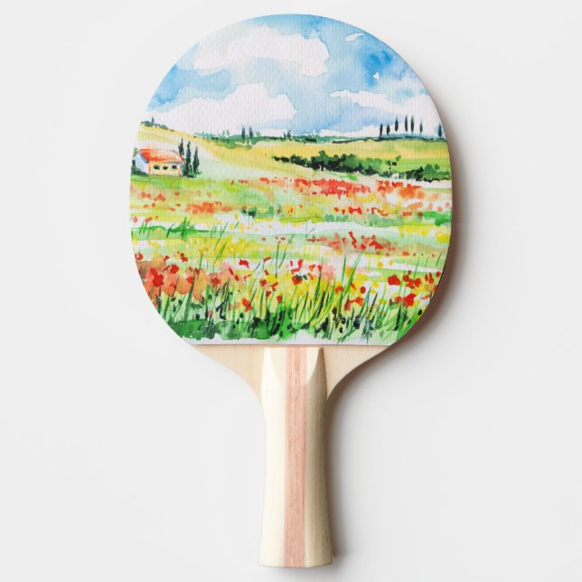 Raquette De Ping Pong La Toscane (Devant)