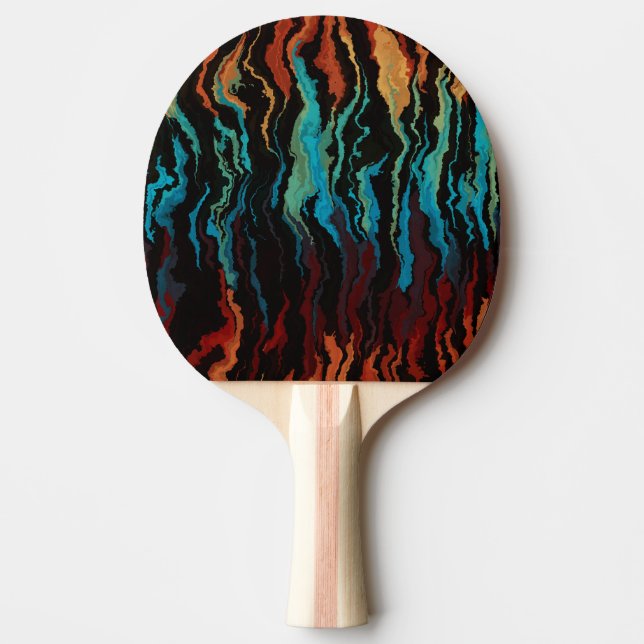 Raquette De Ping Pong L'abstrait incendie (Devant)