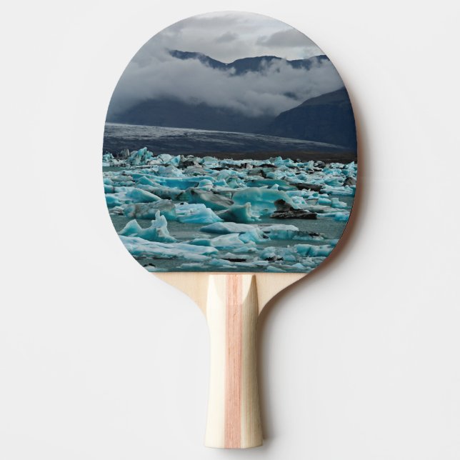 Raquette De Ping Pong Lac glaciaire Jokulsarlon - Islande (Devant)