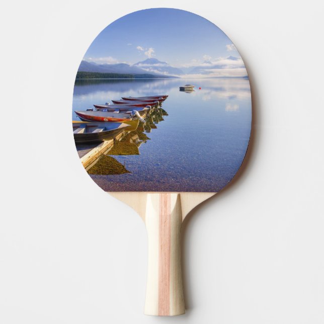Raquette De Ping Pong Lac McDonald, Parc national des Glaciers, Montana, (Devant)