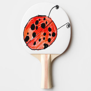 Raquette De Ping Pong Ladybug