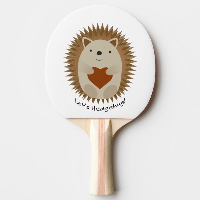 Raquette De Ping Pong Laisse Hedgehug Hegehog (Devant)