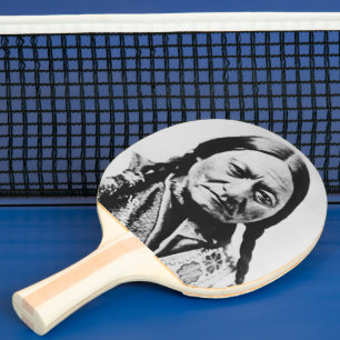 Raquette De Ping Pong Lakota Chef Abandon : assis Bull Fort Buford
