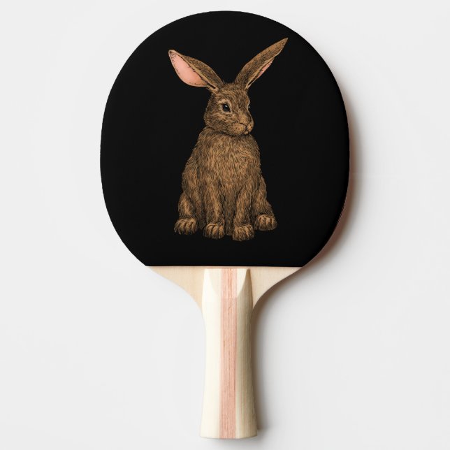 Raquette De Ping Pong Lapin 3 (Devant)