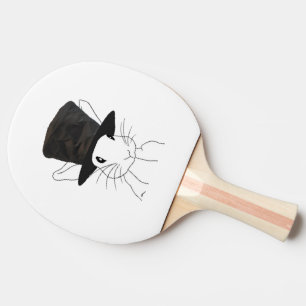 Raquette De Ping Pong Lapin Blanc