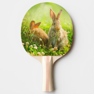 Raquette De Ping Pong Lapins de Pâques