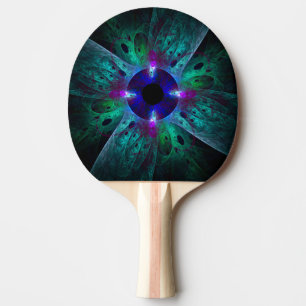 Raquette De Ping Pong L'art Abstrait des yeux