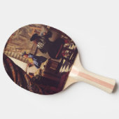 Raquette De Ping Pong L'art de la peinture par Johannes Vermeer (Côté)