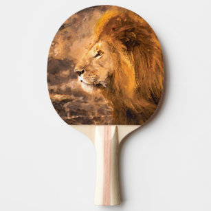 Raquette De Ping Pong L'art du Roi d'Or