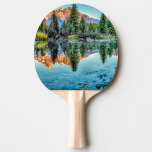 Raquette De Ping Pong L'atterrissage de Schwabacher et l'étang de casto