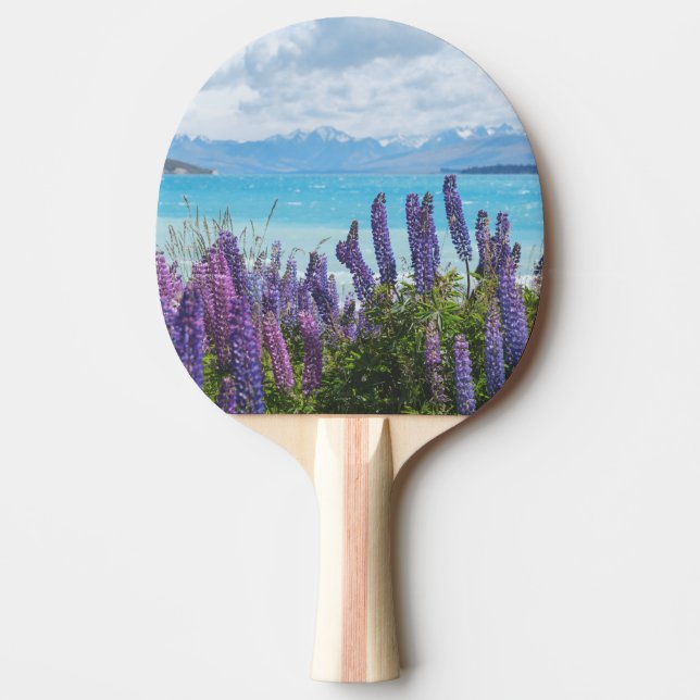 Raquette De Ping Pong lavande sur le lac (Devant)