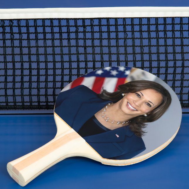 Raquette De Ping Pong Le candidat du président Kamala Harris US 2024 (Insitu)