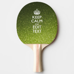 Raquette De Ping Pong Le charme de vert de chaux gardent l'énonciation