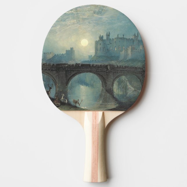 Raquette De Ping Pong Le château William Turner Alnwick (Devant)