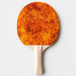 Raquette De Ping Pong Le feu flamboyant chaud