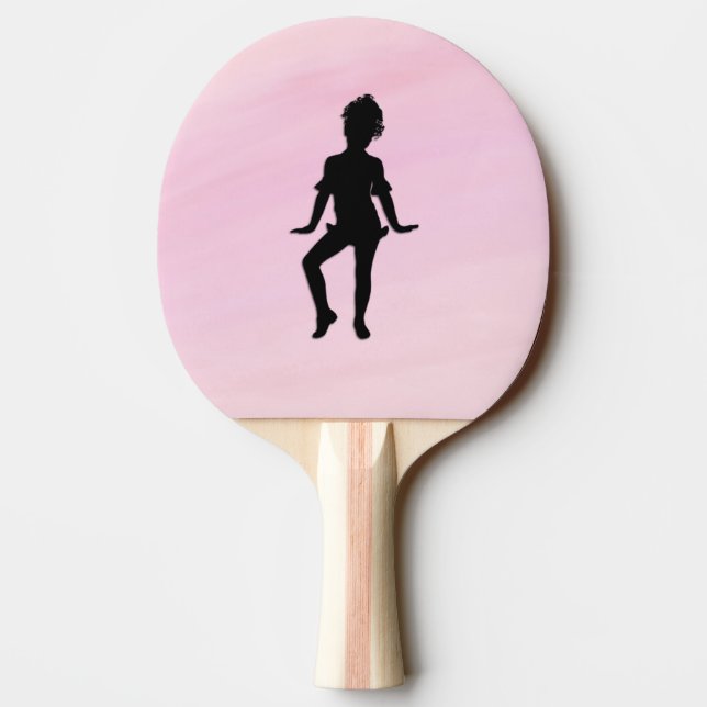 Raquette De Ping Pong Le petit danseur le plus mignon (Dos)
