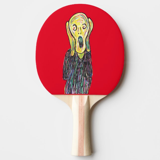 Raquette De Ping Pong Le ping-pong effrayant (Devant)