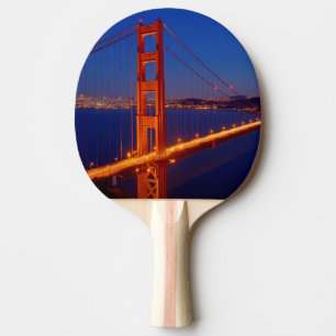 Raquette De Ping Pong Le pont iconique avec San Francisco