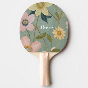 Raquette De Ping Pong Le réveil doux du printemps personnalisé