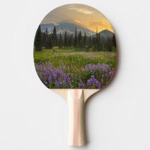 Raquette De Ping Pong Le terrain de chasse d'Indian Henry au lever du so