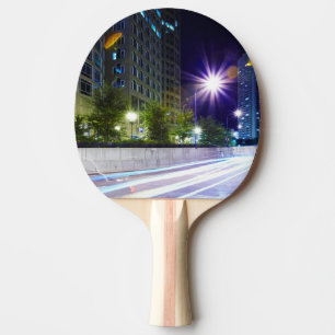 Raquette De Ping Pong Le trafic brouillé la nuit