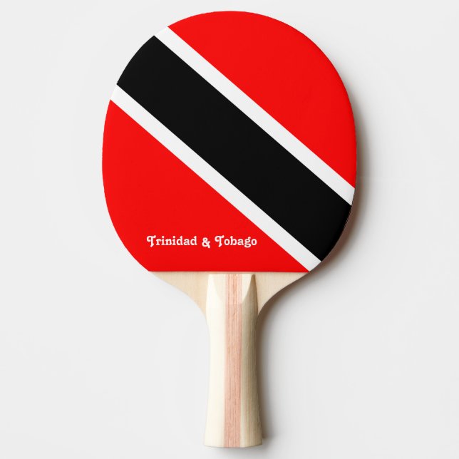 Raquette De Ping Pong Le Trinidad-et-Tobago (Devant)