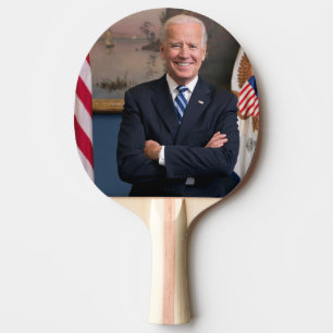 Raquette De Ping Pong Le vice-président Joe Biden de la présidence Obama