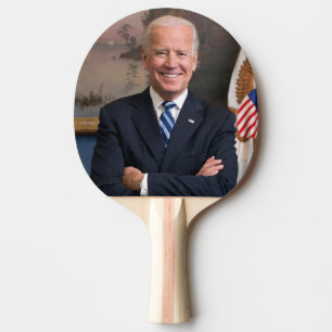 Raquette De Ping Pong Le vice-président Joe Biden de la présidence Obama