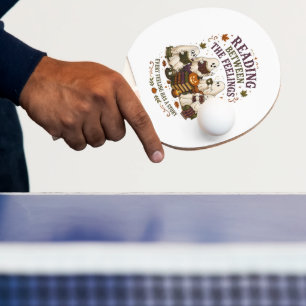 Raquette De Ping Pong Lecteurs fantômes entre les sentiments