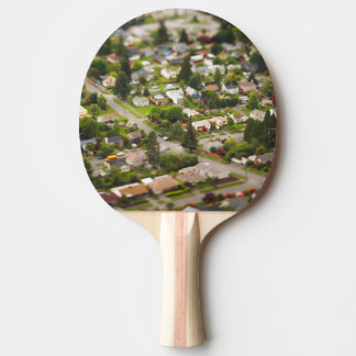 Raquette De Ping Pong Lentilles d'inclinaison/décalage de la technique
