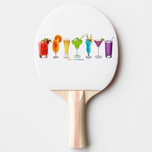 Raquette De Ping Pong Les cocktails alcoolisés de SlipperyJoe pour la co