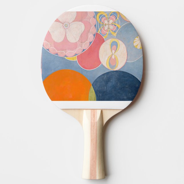 Raquette De Ping Pong Les Dix plus grands, de Hilma af Klint (Devant)