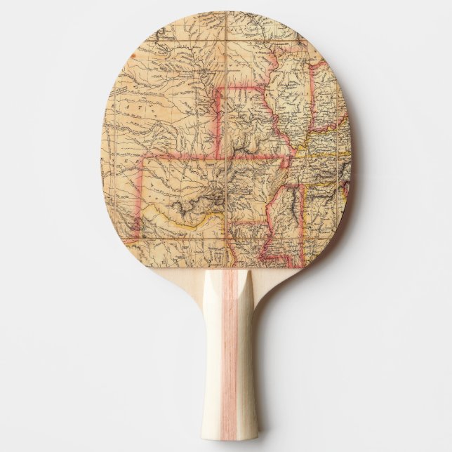 Raquette De Ping Pong Les Etats-Unis d'Amérique 12 (Devant)