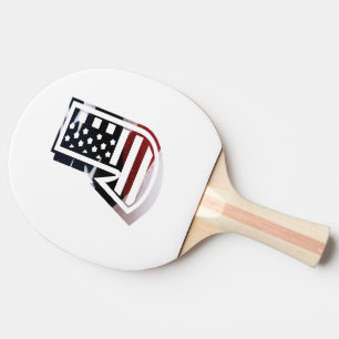 Raquette De Ping Pong Lettre J Monogramme Initial USA