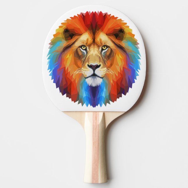 Raquette De Ping Pong Lion (Devant)