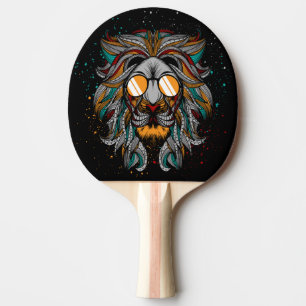 Raquette De Ping Pong Lion cool Retro