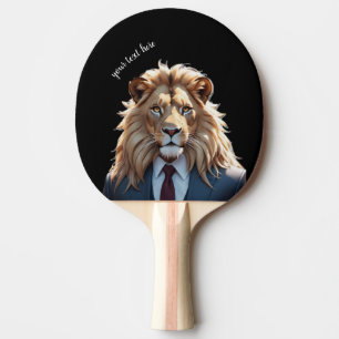 Raquette De Ping Pong lion en costume
