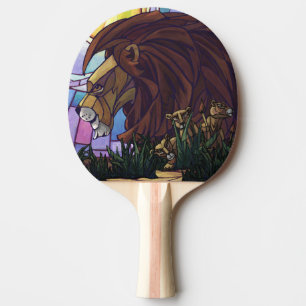 Raquette De Ping Pong Lion et petits