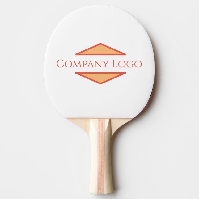 Raquette De Ping Pong Logo d'entreprise personnalisé (Devant)