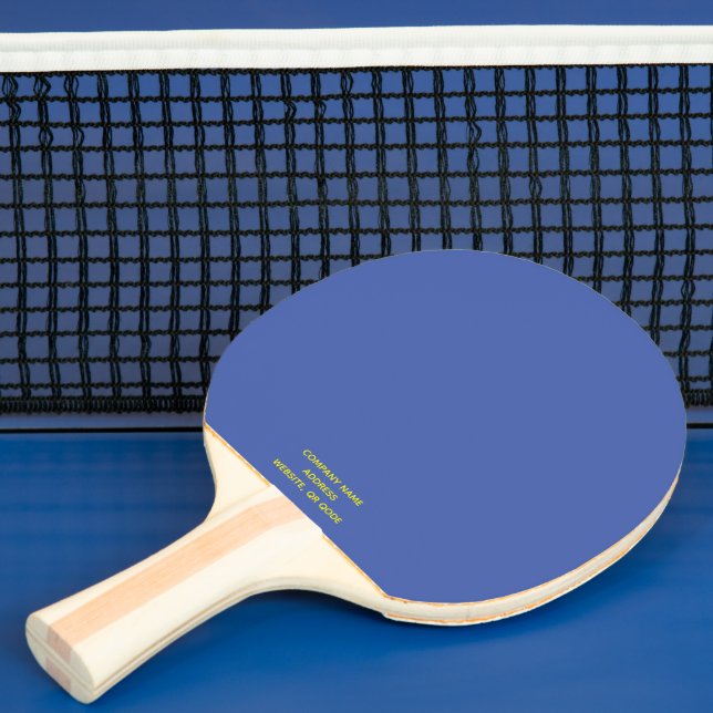 Raquette De Ping Pong logo d'entreprise personnalisé promotion (Insitu)